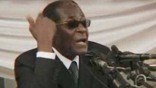 Robert Mugabe Denies Cholera Epidemic in Zimbabwe [upl. by Grigson108]