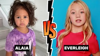 Alaia McBroom The Ace Family Vs Everleigh Rose The LaBrant Family Lifestyle Comparison [upl. by Mahmud]