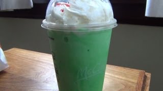 McDonalds Shamrock Shake [upl. by Schacker]