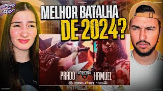 Apenas um react  Xamuel X Prado  Interestadual 2024BDA primeira fase  Batalha Da Aldeia [upl. by Arinay404]