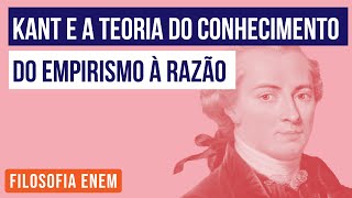 KANT E A TEORIA DO CONHECIMENTO do empirismo à razão  Filosofia para o Enem  Ernani Júnior Silva [upl. by Neerod306]