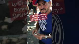 Le Champion Mickaël Bonetto🇫🇷 Joue à MINI Pétanque Party 🏆 exclu petanque boule edf france [upl. by Nueoras]