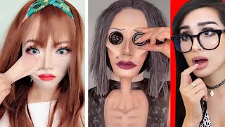 Crazy Halloween Tik Tok Makeup Transformations [upl. by Eanat]