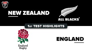 HIGHLIGHTS  NEW ZEALAND v ENGLAND  July Internationals 2024  First Test [upl. by Melva70]