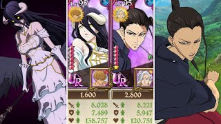 YOU DONT NEED A TEAM WHEN YOU HAVE ALBEDO AND NANASHI 2V4 IN PVP  Seven Deadly Sins Grand Cross [upl. by Ateekan]