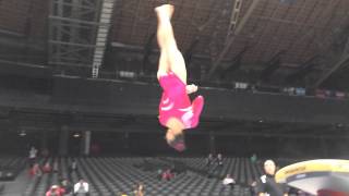 Kyla Ross  Vault Slow Mo  2013 World Championships  Podium Training [upl. by Leonora]