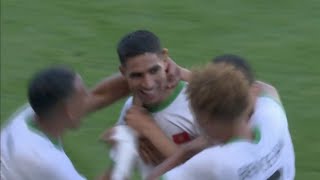 Achraf Hakimi Free Kick Goal vs Egypt Paris Olympics Bronze Medal Match 2024 Hakimi Unbelievable [upl. by Lilahk287]