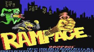 Rampage  Menu Theme C64 by Russell Lieblich [upl. by O'Carroll]