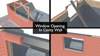 Window Opening In Cavity Wall [upl. by Tevlev437]