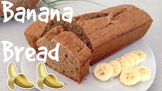 Healthy easy and delicious banana bread No flour no butter [upl. by Edd]