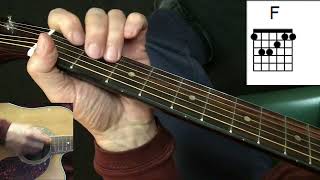 While My Guitar Gently Weeps  Guitar Chord Lesson  The Beatles [upl. by Silvester]