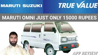 SECOND HAND MARUTI OMNI PRICE IN TRUE VALUE START AT 15000 RUPEES [upl. by Viva]