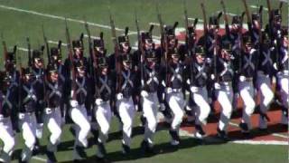 Summerall Guard Perfomance at Clemson 2011 [upl. by Nikal]