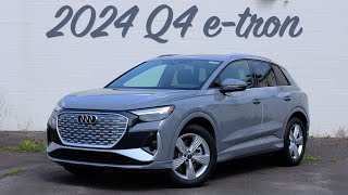 2024 Audi Q4 etron  Full Features Review [upl. by Berna]