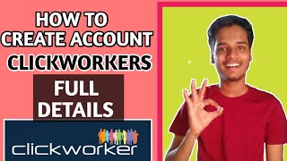 Clickworker Account Create Clickworker Registration Clickworker How To Make Money [upl. by Ilam]