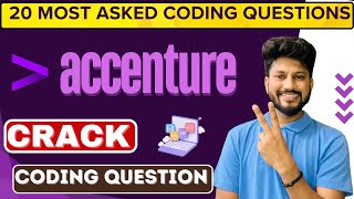 Accenture coding questions 2024  Most Asked Coding Questions in Accenture [upl. by Paterson]