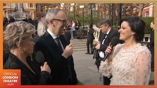 Ruthie Henshall interview on the Green Carpet  Olivier Awards 2022 with Mastercard [upl. by Nyladnor]