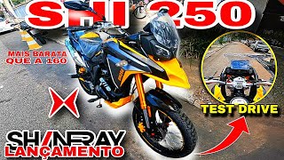 SHINERAY SHI 250 LANÇAMENTO é Mais Barata que a Honda 160 [upl. by Entirb]