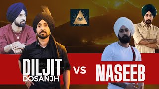 Diljit Dosanjh vs Naseeb  Diljit reply will win your heart ਛਿੜਿਆ ਵਿਵਾਦ Fame seeker diljitdosanjh [upl. by Botnick963]