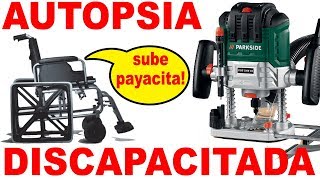 Desmontaje Fresadora POF 1200 C2 Parkside Lidl [upl. by Cibis]