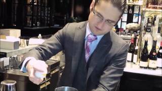 Mixologist Craig Schoettler Shakes One Up at Michael Minas Bardot Brasserie [upl. by Eniluj]