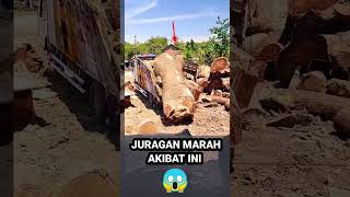 BIKIN TRUK REMUK juragan pasti marah [upl. by Enyamrahs]