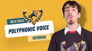 BEATBOX TUTORIAL  Polyphonic Voice by Bookie Blanco [upl. by Sinclare]