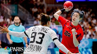 Germany and South Koreas handball match goes DOWN TO THE WIRE  Paris Olympics  NBC Sports [upl. by Nelluc17]