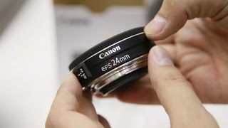 Canon EFS 24mm f28 STM Pancake lens review with samples [upl. by Llebyram]