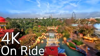 Dudley DoRights Ripsaw Falls Ride  Islands of Adventure [upl. by Huttan]