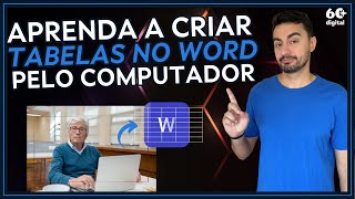 COMO CRIAR TABELA NO WORD PELO COMPUTADOR [upl. by Fabron432]