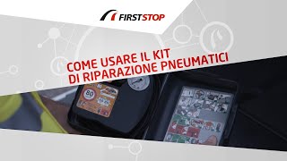 Come usare il kit di riparazione pneumatici [upl. by Nosnehpets]