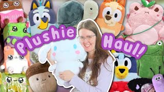 Huge Plushie Haul Cute Plush Toys in Australia Haul [upl. by Dachi]