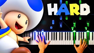 Footlight Lane from Super Mario 3D World  Piano Tutorial [upl. by Aretta]