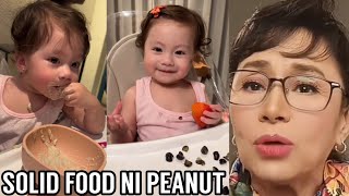 VILMA Santos May NAPANSIN sa PAGPAPAKAIN ni Jessy Mendiola ng SOLID FOOD Kay Baby Peanut ðŸ¥œ [upl. by Leo]