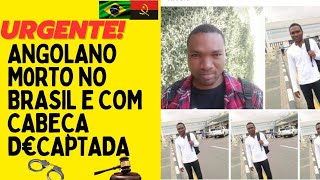 Estudante angolano no Brasil é barbarmemte assassnado pelo marido de sua amante brasileira [upl. by Ydnic]