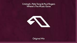 Cristoph Pete Tong amp Paul Rogers  Where’s The Music Gone [upl. by Kissner24]