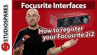 How to register your Focusrite Scarlett 2i2 [upl. by Senhauser]