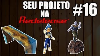 Seu projeto na Redelease 16 I RIVER TABLE COM EPOXI E ACTION FIGURE VEGETA E THANOS [upl. by Nednarb]