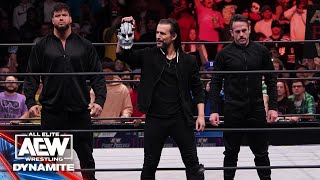 Sympathy for the Devil Adam Cole addresses his actions at Worlds End  1324 AEW Dynamite [upl. by Questa]