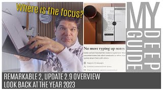 Remarkable 2 Paper Tablet Update 39 Overview and a Look Back at the 2023 and forward to 2024 [upl. by Sikorski]