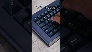 Which Mechanical Keyboard Sound Matches You Poppy Clacky or Thocky [upl. by Ekoorb]