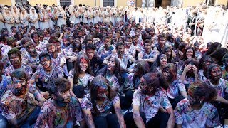 Los alumnos de Medicina de Granada celebran San Lucas [upl. by Ltney10]