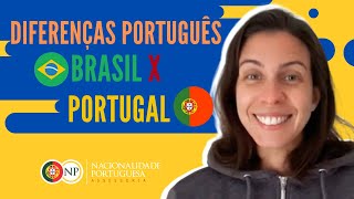 Diferenças entre o português de Portugal e do Brasil [upl. by Eleynad]