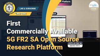 First Commercially Available 5G FR2 SA Open Source Research Platform in the world I TMYTEK [upl. by Bamford]