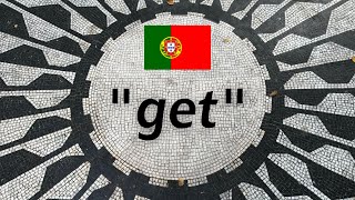 How to say quotgetquot in European Portuguese [upl. by Dronski]