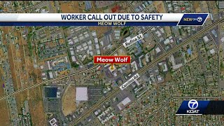 Concert canceled at Meow Wolf amid protest concerns [upl. by Yllom]