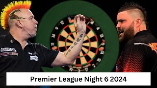 🎯LIVE Peter Wright vs Michael Smith Premier League Night 6 Darts Championship 2024 Live score [upl. by Atiuqrehs783]