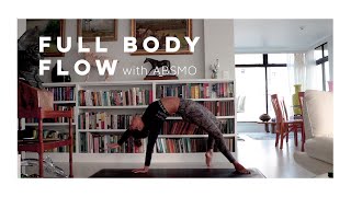 FULL BODY FLOW  30 Minute  yoga practice with ABSMO  2020 [upl. by Idnak182]