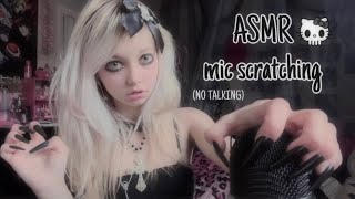 ASMR mic scratching fast and aggressive 🖤no talking [upl. by Ydissak943]